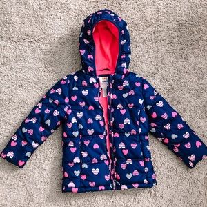 Girls 5t Healthtrex Winter Puffer Coat